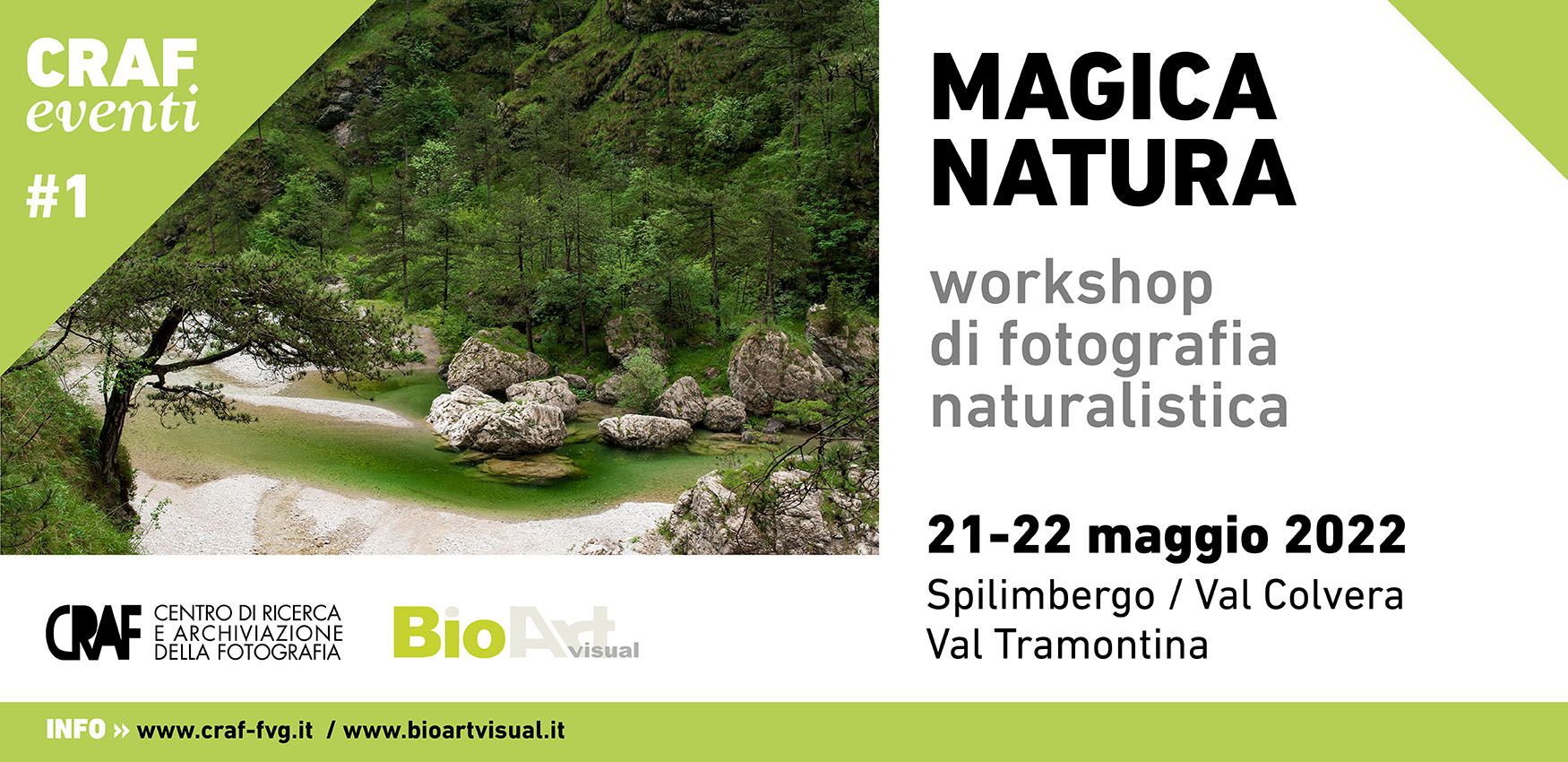 Magica Natura: workshop di fotografia naturalistica