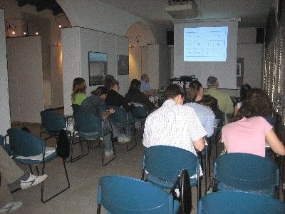 2006 - 18 maggio - Lezione su Paul Scheuermeier dell' Università di Udine