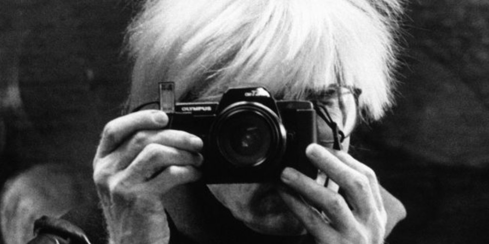 Maria Mulas, Andy Warhol che mi fotografa, 1987