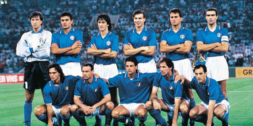 Campionati mondiali di clacio, Italia 90, la formazione italiana, 1990